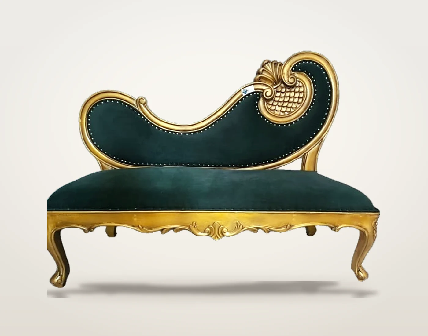 Emerald Regency Chaise