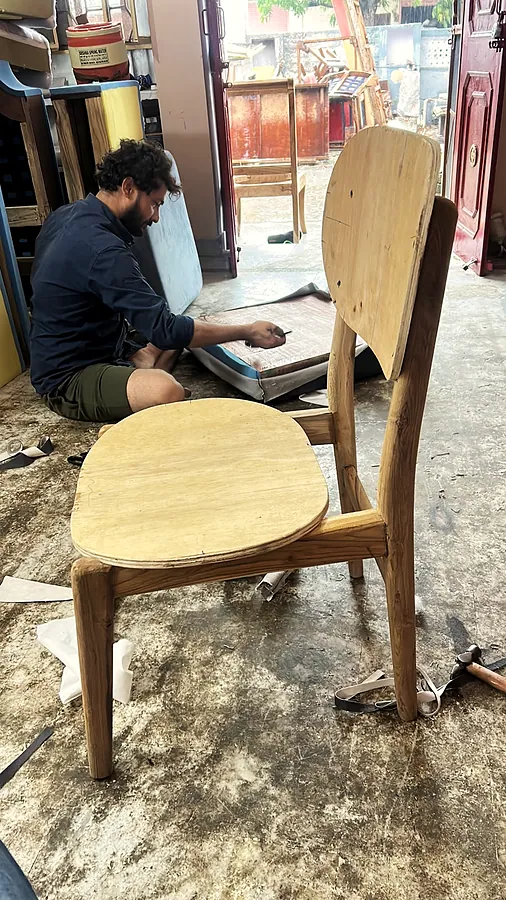 Craftsman at work